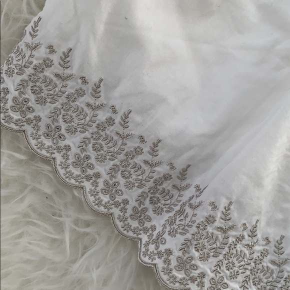 Janie & Jack Girls embroidered boho blouse eyelet - Picture 4 of 5